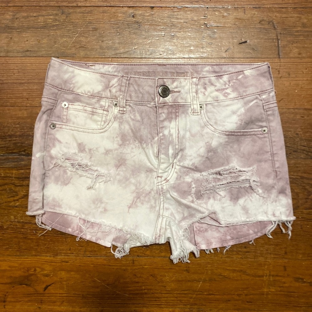 AEO Hi-Rise Shortie Shorts #140N